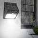 thumbnail image 5 of Lámpara de pared impermeable con detección de movimiento humano, luz LED con energía Solar, para puerta de jardín y patio, 5 of 8