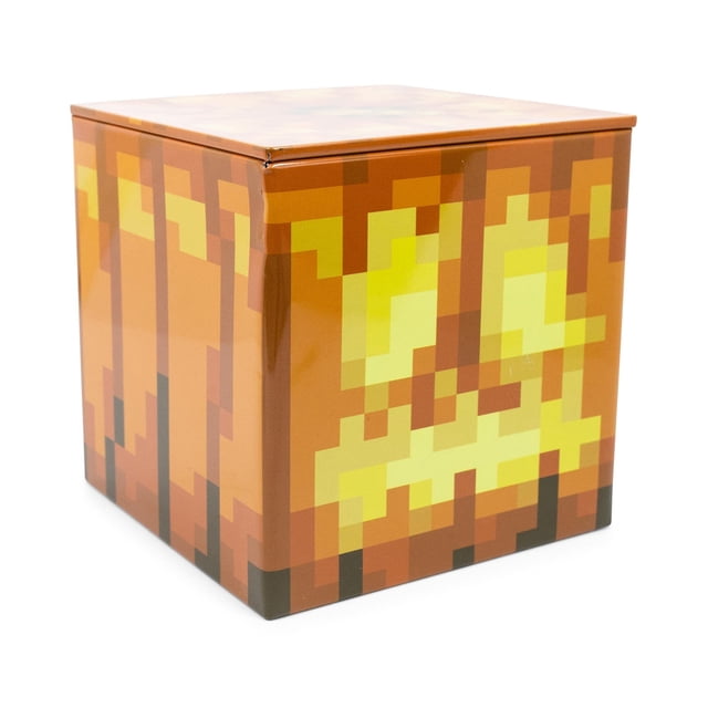 Caja de almacenamiento Minecraft Jack O'Lantern de 10 cm para niños