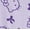 Pastel Lilac, variant on Hello Kitty Girls Print Skater Dress with Short Sleeves, Sizes 4-12