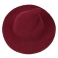thumbnail image 5 of Zando Women's Witches Hat Modern Wool Witch Hat Adult Witchy Hat Party and Daily Spire Knitted Cap Red, 5 of 5