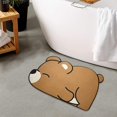 thumbnail image 5 of Alfombra De Baño Antideslizante (40x60cm, Oso Pardo) Absorbente,Alfombra De Ducha Y Baño,Alfombra De Baño Antideslizante,Alfombra De Baño Suave,Alfombra De Baño, 5 of 5