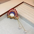 thumbnail image 4 of Fashion Jewelry Hairpin Women'S Hair Accessories Barrettes Ponytail Clip Rhinestone Hair Clips Metal Rose Clips D, 4 of 8