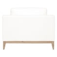 thumbnail image 4 of 42 Inch Fabric Sofa Chair with Track Armrests, Cream, 4 of 5