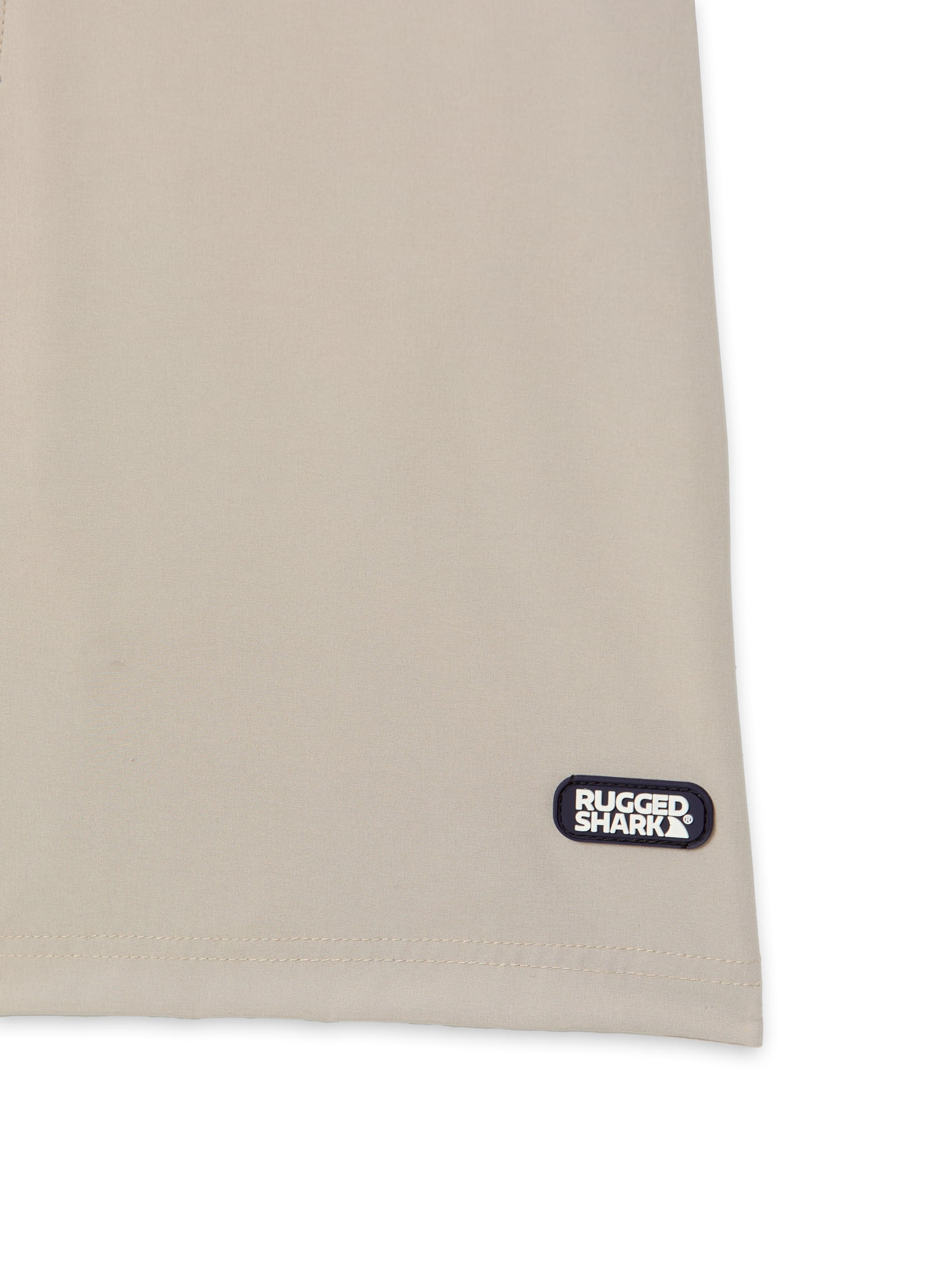Rugged Shark Boys 6" Inseam Swim Trunks, Sizes 4-18