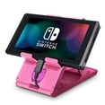 thumbnail image 2 of Support pour Switch pour Nintendo avec Fentes de Rangement pour Cartes de Jeu, Ajustable, Portable, Support Pliable Compatible avec Console Nintendo Switch/Switch Lite/Switch OLED, 2 of 4