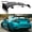 Forged Carbon Fiber Look, variant on 57inch Universal Rear GT Spoiler, MG Style Wing Compatible with Mazda Miata Chevy Corvette Camaro Nissan Lexus Toyota Honda Ford Mustang Scion BMW Ben Infiniti Kia Dodge (Carbon Fiber Color)