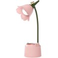 thumbnail image 1 of (Pink) LED Desk Lamp for Children, USB Rechargeable Flower and Bird D, 1 of 5