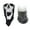 Skull+Grey, variant on 2pcs Skull Face Masks for Motorcycle Neck Warmer Breathable Bandana Face Cover for Sun Dust Protection