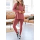 thumbnail image 4 of Conjunto de Lounge PRETTYGARDEN para Mujer 2 Piezas Manga Larga Talla M, 4 of 8