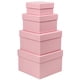 thumbnail image 1 of Caja de regalo Briful Pink Square, juego de 4 cajas de regalo, 1 of 7