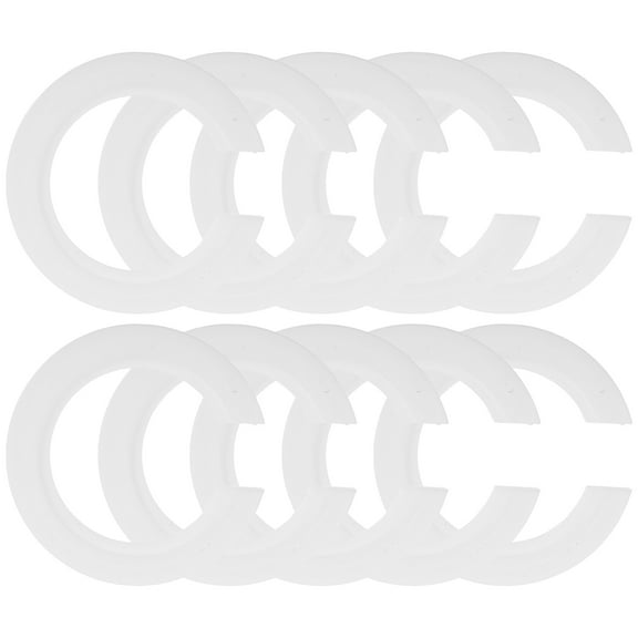 unbranded 10pcs Lamp Shade Holder Ring E27 To E14 Lamp Socket Adapter Light Socket Rings For Lamp Fixture Replacement Lamp Parts