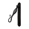 thumbnail image 4 of Renovators Supply Door Knockers for Front Door 9 3/8" Black Finish Solid Cast Iron Birdcage Style Door Knocker w/Screws, 4 of 13