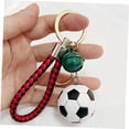 thumbnail image 3 of OUNONA 10Pcs Soccer Keychains for Keys Plastic Black for Mother's Day Gifts for Fan Gear, 3 of 8
