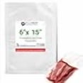 thumbnail image 3 of PouchWorth 1,000 pcs Clear 6" x 15", 3 mil Vacuum Chamber Bags Great for Food Vac Storage, 3 of 4