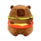 thumbnail image 5 of Carpincho de Peluche de Hamburguesa, Capibara de Juguete, Cojín para Sofá, Decoración Del Hogar Y El Coche, Figura de Capibara Suave Y Bonita para Niñ 20 centímetros, 5 of 8