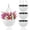 White, variant on 4 Pack Weather Resistant Hanging Basket, Deep Inner Pot Design for Indoor Outdoor Garden Balcony Plant Decor