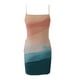thumbnail image 5 of Vestidos Para Mujer Vestido Deslizante de Moda Sin Mangas Gradiente Flores Impresas Con Bolsillo en La Cintura Vestido de Verano Con Cuello en V Mini Vestido de Tirantes Odeerbi ODB164662, 5 of 5
