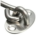 thumbnail image 5 of tooloflife Stainless Steel Cabin Hook Cabin Hook Eye Latch Silver 3 Inch, 5 of 7