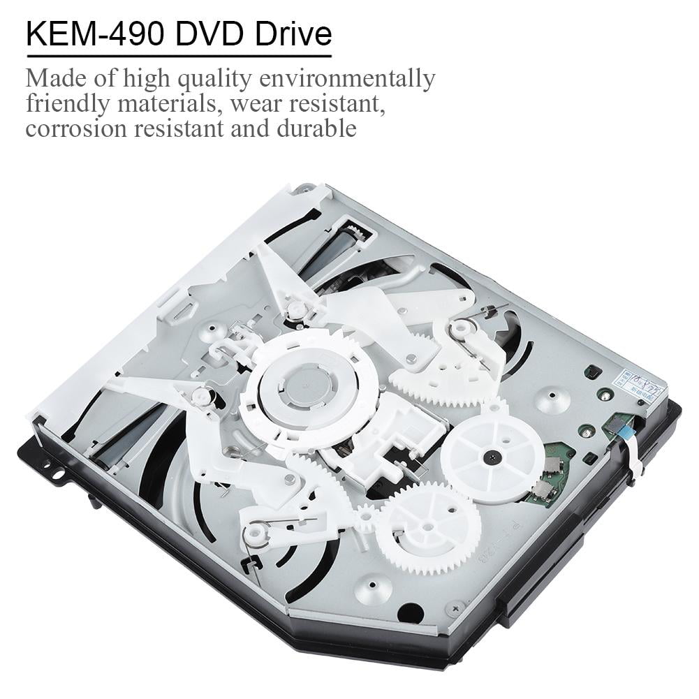 Taidda CD Drive Professional Stable Game Console CD Drive Compatible Replacement Kit for PS4 1200 KEM-490 Game Console 