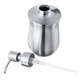 thumbnail image 6 of Stainless Steel Soap Dispenser, Rust Proof Soap Dispenser Kitchen Sink Bathroom Countertop Hand Soap & Liquid Bottle Dish Lotion Shampoo Pump, 350ML, 6 of 6