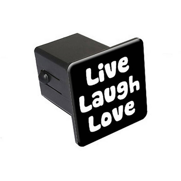 Live Laugh Love 2" Tow Trailer Hitch Cover Plug Insert