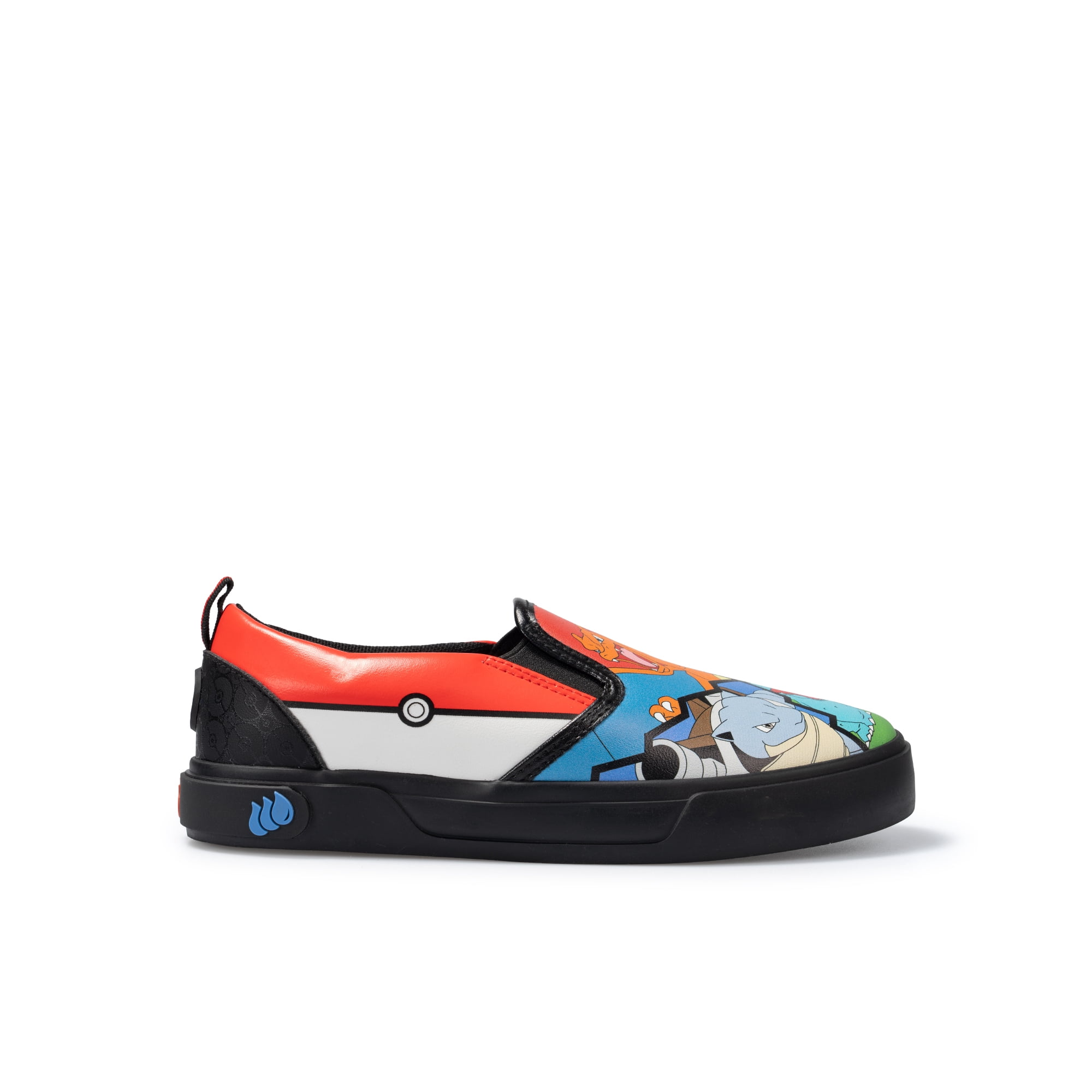 Pokemon Little & Big Boys Low Top Slip On