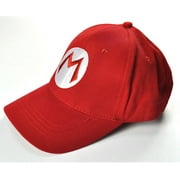 Sylvamorning Mario Bros Cosplay Hat Student Youth Baseball Sport Hat Red Mario Cap