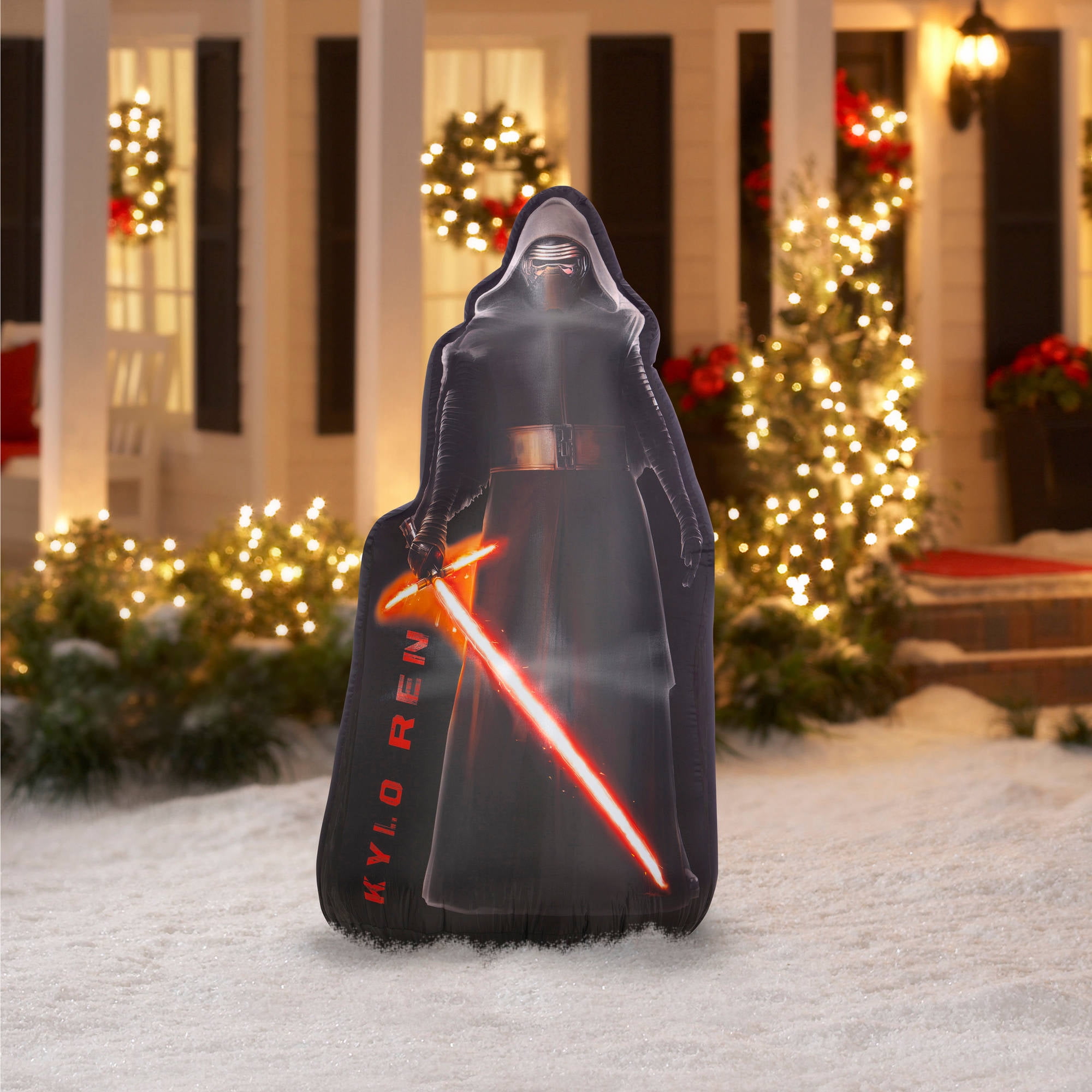gemmy airblown christmas inflatables 5 air blown photorealistic kylo ren star wars walmartcom - Star Wars Blow Up Christmas Decorations gemmy airblown christmas inflatables 5 air blown photorealistic kylo ren star wars walmartcom - Star Wars Blow Up Christmas Decorations