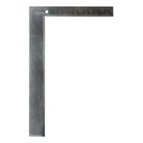 Johnson Level & Tool 430 Steel Carpenter Square, 8" x 12", Silver, 1 Square