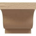 thumbnail image 2 of 5"W x 5"D x 5"H Wide Newport Rough Cedar Woodgrain TimberThane Corbel, Primed Tan, 2 of 6