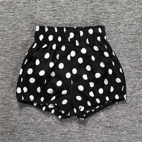 Up to 40% off!KkSLirnhs 3-6 Months6-9 Months Jean Shorts Girls Newborn Toddler Baby Bag Fart Pants Solid Color Casual Briefs Big Butt Shorts Bread Pants Black