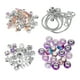 thumbnail image 5 of Kit para hacer pulseras, exquisito colgante básico para pulseras, cuentas grandes de colores, juego de joyería DIY, color morado, 5 of 14