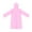 Pink #3, variant on Reusable EVA Rain Poncho for Adults - Lightweight Waterproof Raincoat (119x78cm) | Pack of 1 | White/Light Blue/Pink/Yellow Options | Travel & Outdoor Use