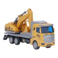 thumbnail image 1 of Excavator Toy, ABS Material Pull Back Construction Vehicles  For Gift Flat Head, 1 of 8