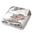 thumbnail image 4 of Pokemon Cinccino Throw Blanket Cute Flannel for Boys Girls Men Women, 4 of 7