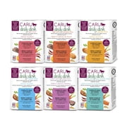 Caru - Daily Dish Stews - Healthy Functional Wet Dog Food or Food Topper Variety Pack - Beef, Chicken, Turkey, Beef w/Chicken, Turkey w/Salmon, Turkey w/Lamb - 12 oz Cartons - Pack of 6