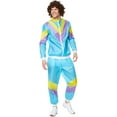 thumbnail image 2 of Karnival Costumes 80s Classic Shellsuit Men's Costume X-Large 46-48, 2 of 2