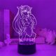 thumbnail image 3 of Luz nocturna LED 3D con tema Fate Stay Night Tohsaka Rin, 3 of 4