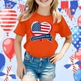 thumbnail image 2 of MKHSQHDG Toddler T Shirts 2T Cute Kids Baby Boys America Flag Shirts 4th of July T Shirt Toddler Girls Patriotic Tops Tee Independence Day Clothes 4th of July Baby Girl Outfits 12-13 Years, 2 of 4