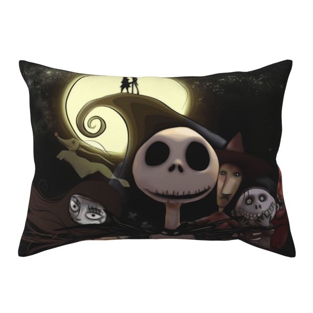 Funda de almohada de microfibra liviana, súper suave y de fácil cuidado con cierre tipo sobre para sofá cama y sala de estar, solo funda de cojín, sin relleno, color negro, 20 x 26 pulgadas