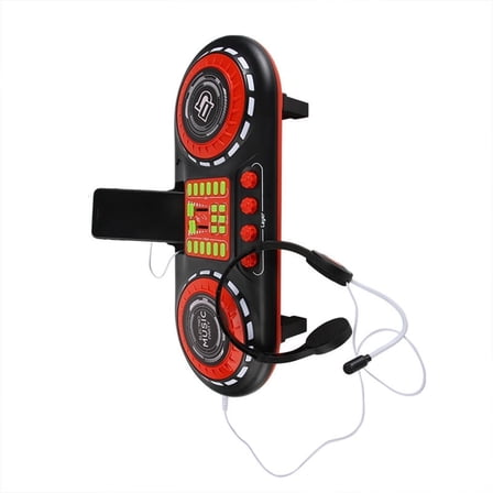 Kids DJ Mixer With Recording Feature Builtin Sound Effects For Music Creation