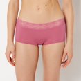 thumbnail image 1 of Culotte Shorty avec Bordure en Dentelle, Rouge Violet, 1 of 5