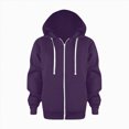 thumbnail image 2 of WXFAZCVU Boys Lightweight Jacket Sweatshirt Zip Up Hoodie Kid Casual Clothes with Pocket Size 7-8 Years, 2 of 3