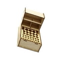 thumbnail image 2 of thinsony Paint Brush Holder Stand Cabinet for Modeling Tool Miniature Paint Set E, 2 of 4