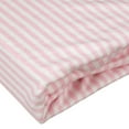 thumbnail image 5 of Gerber 100% Cotton Fits Standard Changing Pad Diaper Changing Pad Cover, Pink Horizontal Stripe, 5 of 8