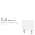 thumbnail image 4 of BizChair Clear Acrylic Desk Partition, 18"H x 23"L (Hardware Included), 4 of 9