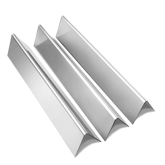 Uscover Flavorizer Bars for Weber Spirit 200 Series & E/S 210/220 Grills, 15.3-inch Stainless Steel, 5-Pack