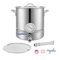 thumbnail image 4 of VEVOR Stainless Steel Home Brew Kettle Set 5 Gal Beer Stock Pot with Accessories, 4 of 9