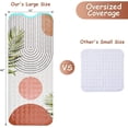 thumbnail image 2 of Bathtub Mat Non Slip, Bohemia Extra Long Bath tub Mat Shower Floor Mat with Suction Cups and Drain Holes for Adults Kids Elderly 40 X 16 Inch, 2 of 6