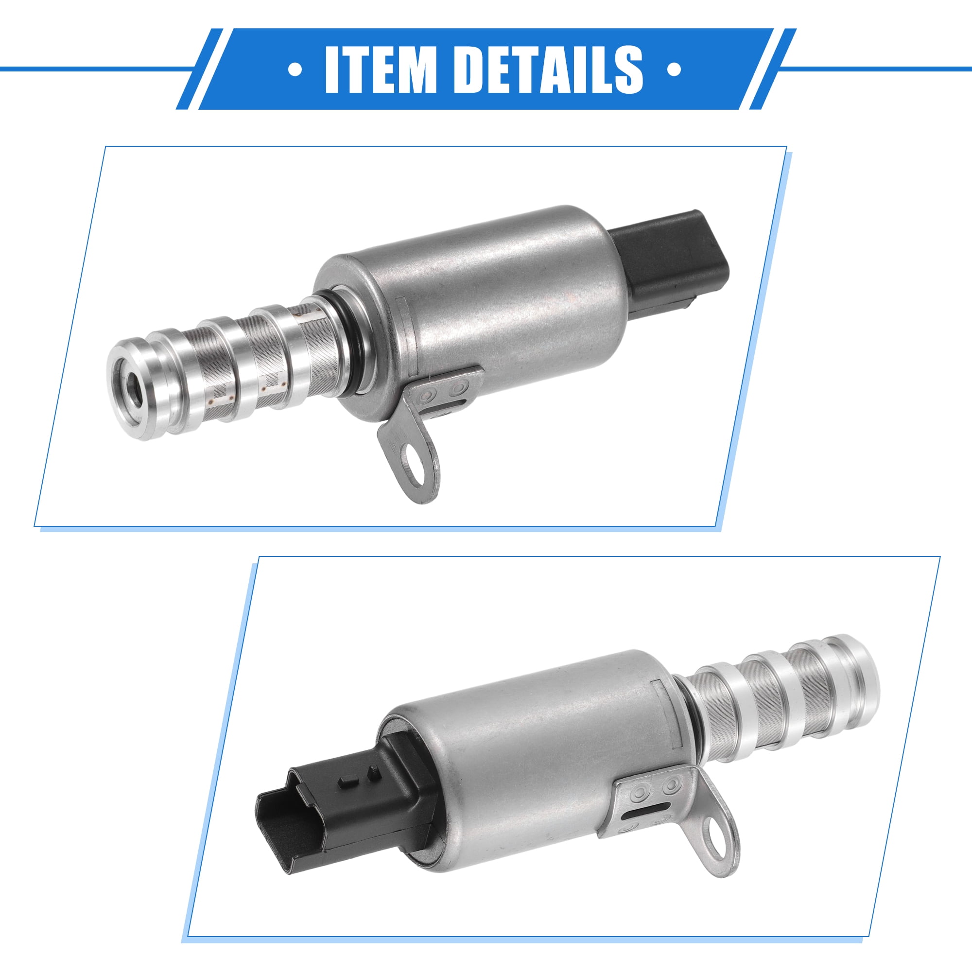 2 Pcs Oil Control Variable Valve Timing VVT Solenoid for Mini Cooper 2002-2015 Oil Control VVT Valve